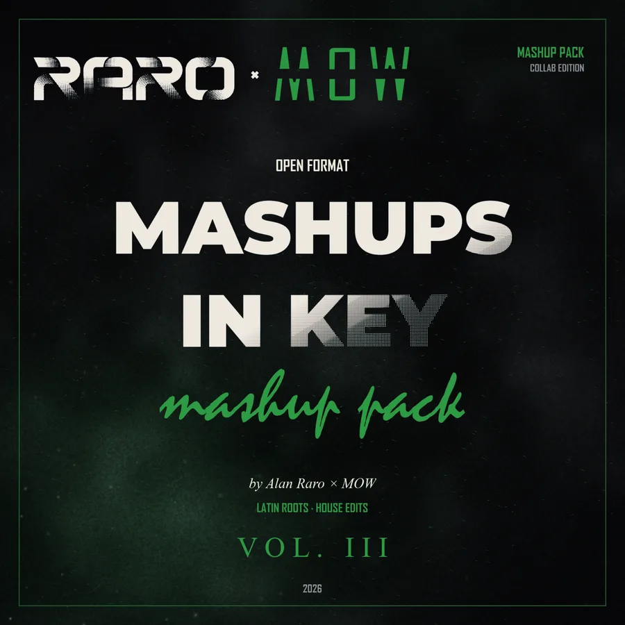 Mashups In Key Vol. 3 — Alan RaRo × MOW